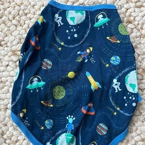 Space-Themed Doggy pajamas from the company store
